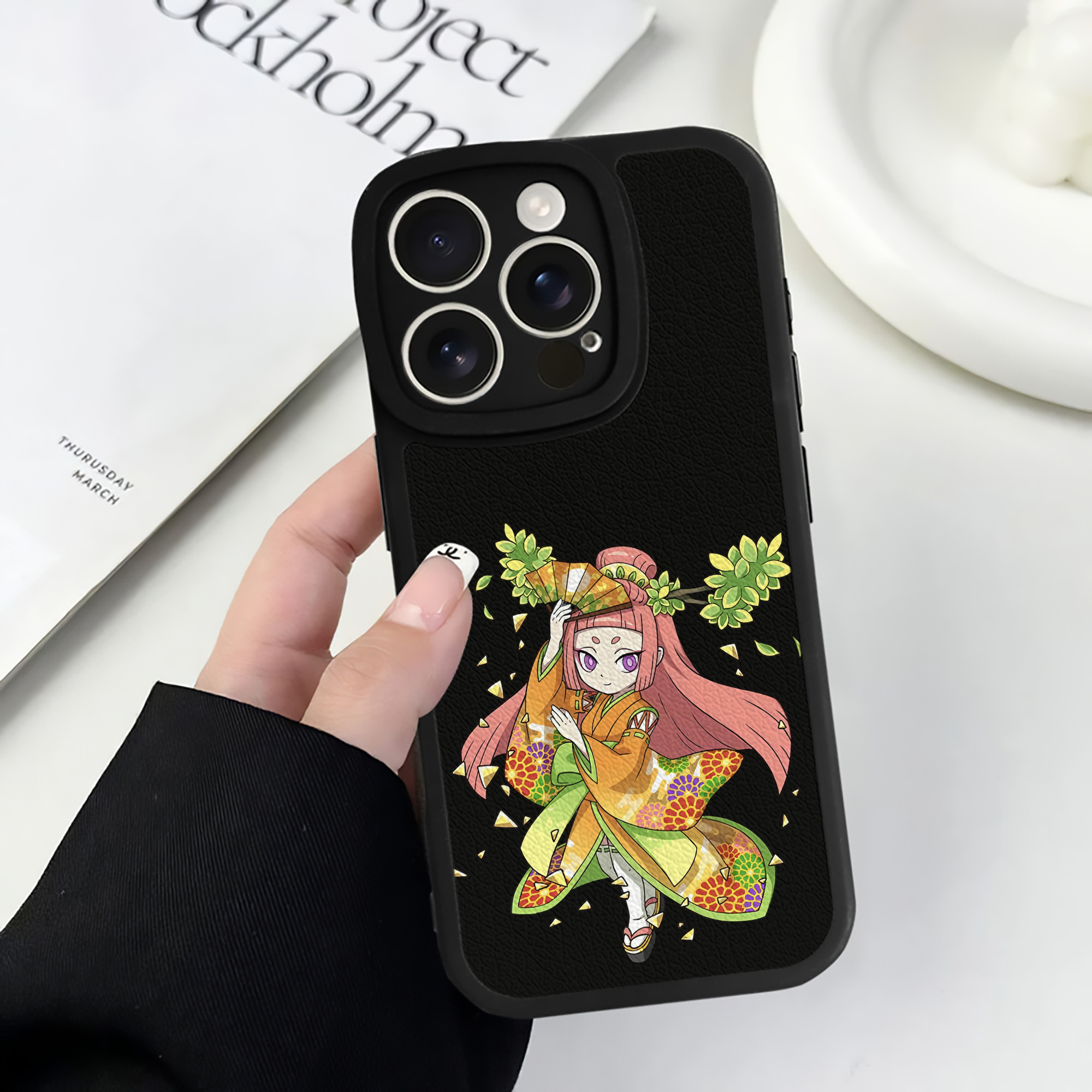 （画像用） 妖怪ウォッチ Yo-kai Watch 【iPhone 16シリーズ対応】シリコンスマホケース（レザー調） 材質：シリコン
